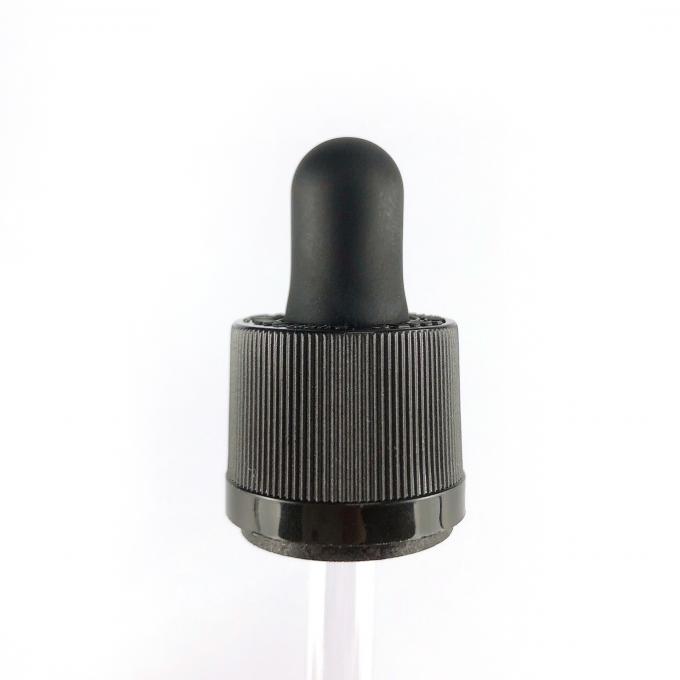 Το 18/415 υγρά Droppers καθαρίζει υγρό Dropper ματιών ιατρικής με τα σιφώνια σιλικόνης και γυαλιού ακρών βολβών