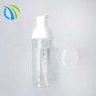 Άσπρο πλαστικό αφρίζοντας μπουκαλιών μπουκάλι διανομέων αφρού μεγέθους ταξιδιού αντλιών μίνι για τον καθαρισμό, ταξίδι, συσκευασία καλλυντικών