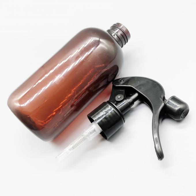Αναπληρώσιμος μαύρος ψεκαστήρας ροών αέρος για ψεκαστήρες 28/400 τους περασμένους κλωστή στοματικών μπουκαλιών ώθησης αντικατάστασης για τα μπουκάλια ψεκασμού